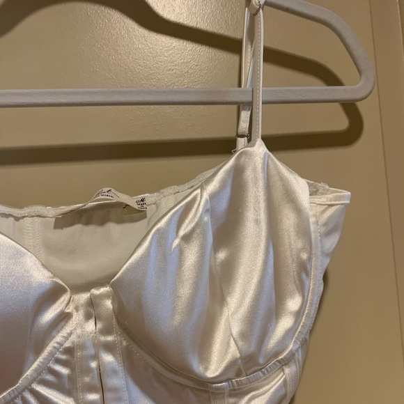 Dolls Kill satin & mesh bodysuit - Picture 3 of 16